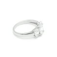 thumbnail image 4 of Cassidy Engagement Ring Womens Sterling Silver Cz Ginger Lyne Collection, 4 of 7