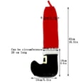 thumbnail image 2 of Xihbxyly Fundas Navideñas para Patas de Silla, Juego de 4 Piezas, Decoración Festiva para Mesa, Tela Suave, Perfectas para Fiestas, Estilo Elegante, Se Adaptan a Patas de Silla de 8 a 18 Cm de Circun, 2 of 6