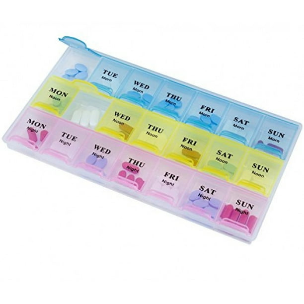 Medca Weekly Pill Organizer Three Times A Day 1 Com - Diy Pill Box Organizer Medca Weekly Pill Organizer Three Times A Day 1 Com - Diy Pill Box Organizer