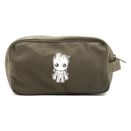 Baby Groot Guardians of the Galaxy Canvas Shower Kit Travel Toiletry Bag