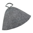 thumbnail image 2 of Protection Soft Solid Hat Felt Wool Cap Felt Shower Cap Anti Heat Cap Sauna Hat, 2 of 9