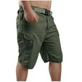 thumbnail image 2 of Akafmk Summer Cargo Shorts for Men Casual Work Shorts Relaxed Loose Fitting Outdoor Hiking Fishing Shorts with Multi Pockets, Sizes S-6XL, 2 of 3