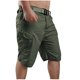 thumbnail image 1 of Puntoco Shorts Hombre Casuales Playa Liso Moda,Pantalones Cortos De Corte Clásico Para Hombre，Pantalones Cortos Deportivos Con Bolsillos Informales Elásticos Con Cordones Para Hombre Verde Xl, 1 of 3