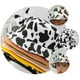 thumbnail image 4 of 1 sombrero de pescador con estampado de vaca, de algodón, para verano, playa, para mujer, 4 of 6
