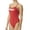 Red, variant on Tyr Guard Durfast One Cutoutfit Swimsuit