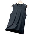 thumbnail image 5 of Hessimy Men's Tank Top Undershirts Moisture Wicking Breathable, Fitted Fit T Shirts for Men（Grey,XXL), 5 of 5