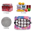 thumbnail image 4 of DIXRUYEE Lunch Bag Double Deck Lunch Cooler Box Tote Bag Fashion Bunny Cloud Dreams Printed, 4 of 6