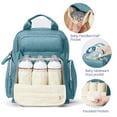 thumbnail image 2 of Sunveno Diaper Bag Extendable Baby Diaper Bag Large Capacity Diaper Backpack, Green, 2 of 9