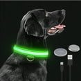 thumbnail image 2 of Collar LED brillante para perro, collar luminoso recargable intermitente ajustable, arnés de luz antipérdida para perros pequeños, productos para mascotas Tan Jianjun unisex, 2 of 2