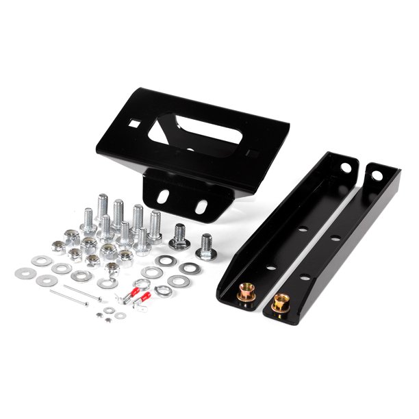 Krator HeavyDuty UTV Winch Mount Bracket Compatible with Polaris RZR S