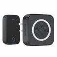 thumbnail image 3 of Lunxisen 4 Pcs Long Range Wireless Doorbell with LED Flash and Chime Alert for Home Security, 3 of 7