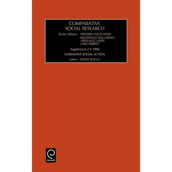 Comparative Social Research Normative Social Action, Book 2, (Hardcover)