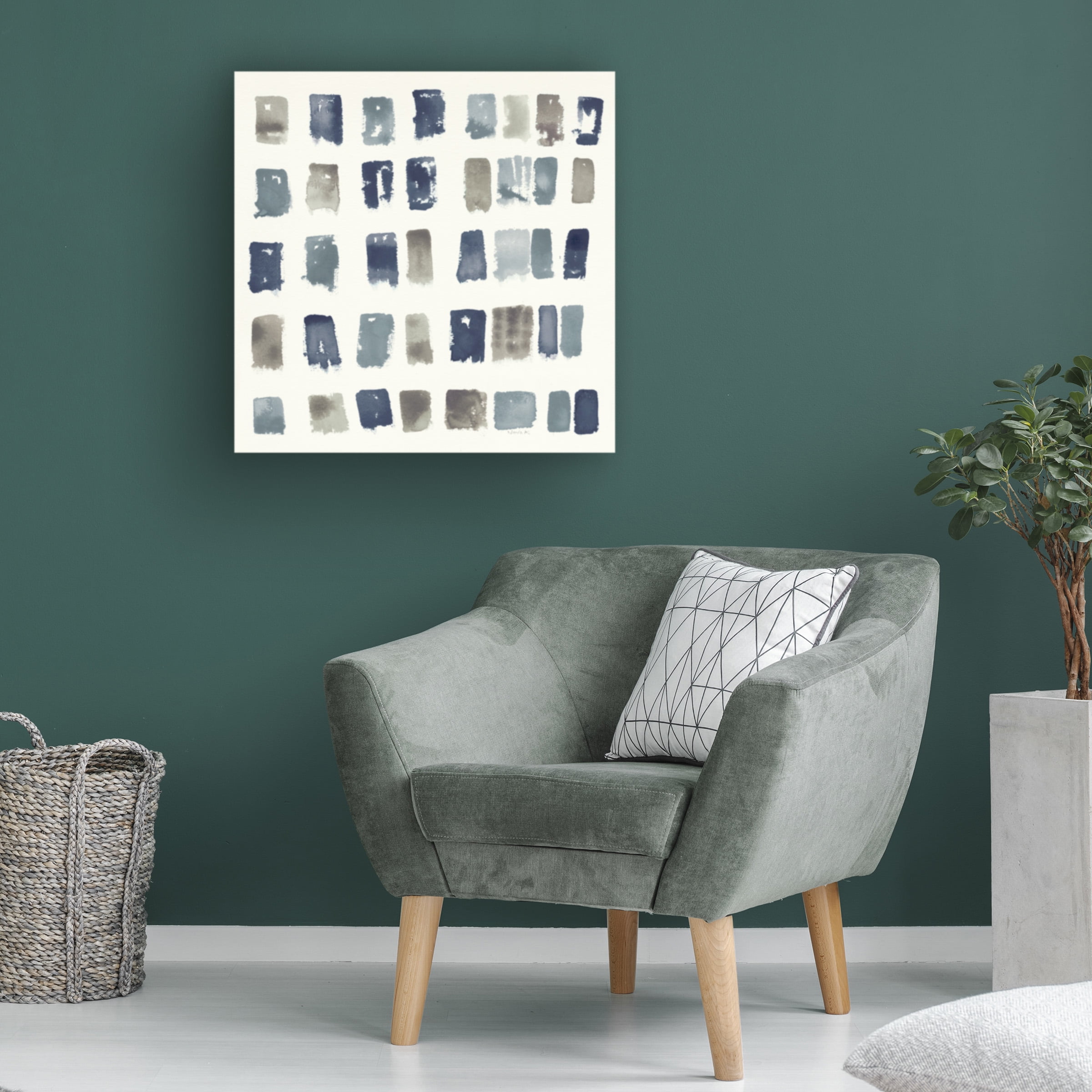 Shirley Novak 'Pas Parfait III Neutral' Canvas Art