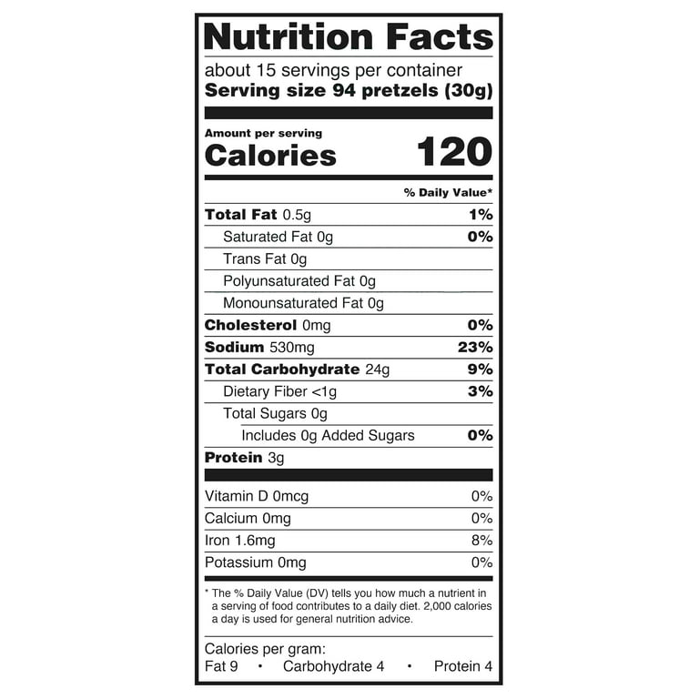 Great Value Ultra Thin Salty Pretzel Sticks, 16 oz