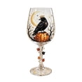 thumbnail image 2 of Halloween Glass Collection Gift Box Set, 3D Gothic Pumpkin Witch Stemmed Glasses, Unique Halloween Party Drinkware & Collectible Holiday Decor,1PCS, 2 of 7