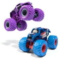 thumbnail image 3 of Monster Jam Captain America Vs. Black Panther Die-Cast Vehicle 2-Pack 1:64 Scale, 3 of 7