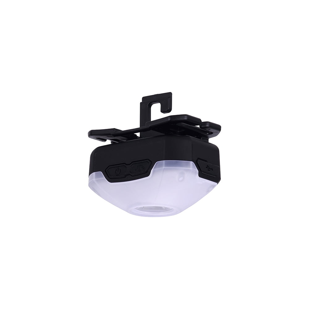 Claymore Heady2 (Black) - Rechargeable LED Headlamp Flashlight, Lightweight for Camping, Running, Hiking, Emergency & Industrial Use. USB-C Charging, Up to 40 Hours Battery Life, Waterproof.
