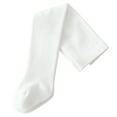 thumbnail image 2 of Baby Girls Pantyhose Elastic Waist Solid Color Stockings Slim Tights, 2 of 5