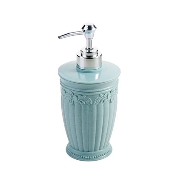 Dispensador de jabón de plástico recargable for baño, cocina, botellas con bomba de líquido premium