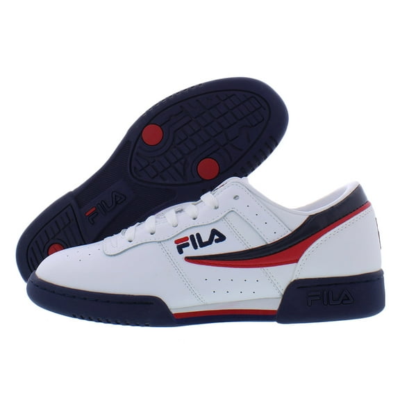 Fila Original Fitness Mens Shoes Size 10, Color: White/Navy/Red