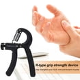 thumbnail image 3 of FLhrweasw Fortalecedor Agarre Mano Ajustable para Muñecas Fuertes Dedos Y Manos (negro), 3 of 8