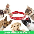 thumbnail image 2 of Collier pour Animaux Collier pour Chien Collier pour Chat Collier pour Chiot Empreintes Réfléchissantes au P6O7, 2 of 9