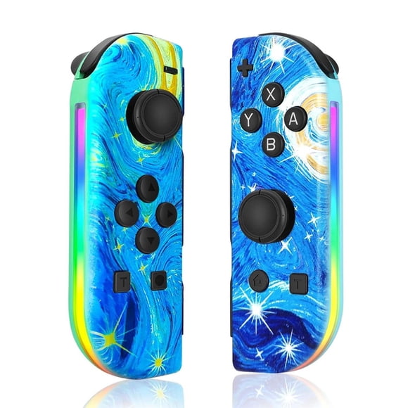 Wireless Joypad Controller for Nintendo Switch, L/R Switch Controller Replacement, Supports Motion Control, Dual Vibration, and Wake-up Function