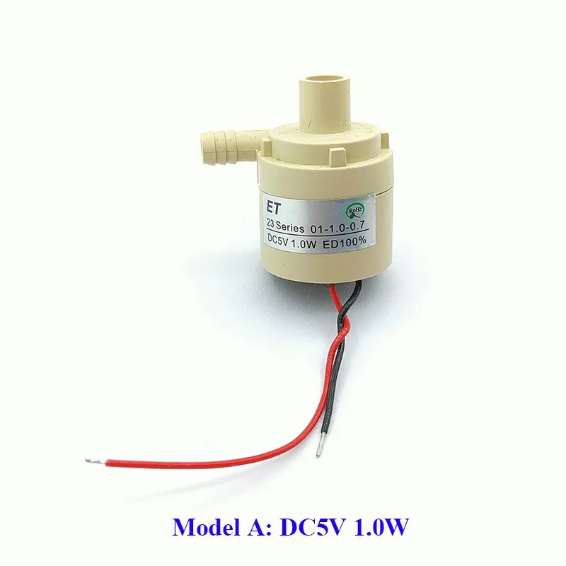 ET 23 Series Mini Brushless DC 5V 6V Submersible Water Pump with Centrifugal Impeller for DIY Fountain Aquarium Circulating Pump