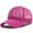 Hot Pink, variant on Visors Fashion Unisex Men Women Tie-dyed Sun Hat Adjustable Baseball Cap Hop Hat Grey