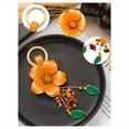 thumbnail image 3 of de Sintético con Borlas, Diseño de Hojas y Flores, Accesorio Bohemio, para Mujer, Cartera, Bolso, Anillo, Colgante, Dijes., 3 of 5