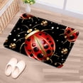thumbnail image 5 of Ladybird Non-Slip Polyester Door Mat Floor Mats Bath Rugs Machine Washable, 5 of 6