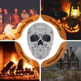 thumbnail image 3 of Gas Log Jmofo imitó el cráneo humano para chimeneas interiores y exteriores, 3 of 5