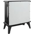 thumbnail image 5 of 23.7Inch 3D Infrared Electric Stove Heater, Free-Standing Infrared Fireplace, LED Light Source, 1500W, 5018BTU, Overheating Protection, Remote, Timer, Black & Wall Tiles Background, 5 of 8