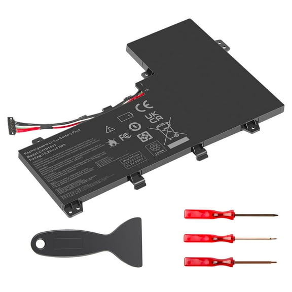 C41N1533 Laptop Battery Replacement for Asus Q524U Q534U Q524UQ Q524UQK Q534UX Q534UXK Q504UQ ZenBook Flip UX560UQ Series 4ICP3/63/120 0B200-02010300