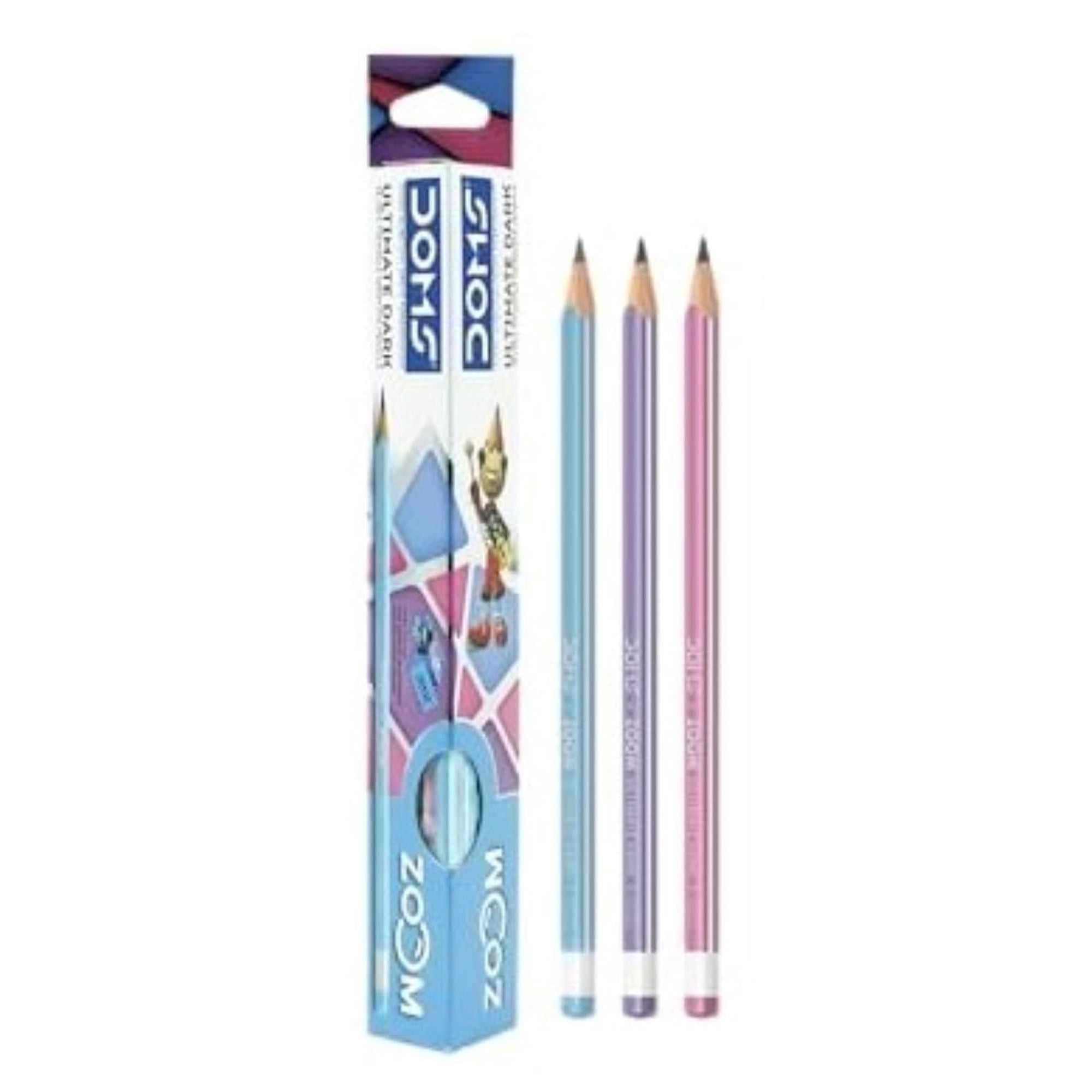Doms Ultimate Dark Triangle Pencil Pack of (1)