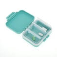 thumbnail image 2 of Unique Bargains 3 Grids Single Layer Independent Pill Box 1 Pc Blue, 2 of 6
