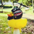 thumbnail image 1 of Helmet Yellow Duck with Horn Light Bamboo Raft Motorcycle Car Accessories huangjie unisex, 1 of 2