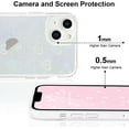 thumbnail image 4 of Compatible with iPhone 13 Case Cute Crystal Clear with Laser Bling Glitter Love Heart Pattern Design for Women Girls Soft TPU Phone Case Shockproof Protective Cover for iPhone 13, Love, 4 of 11