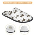 thumbnail image 3 of Balery Dachshund Dog Pantuflas de Casa de Felpa Silenciosas con Diseño Estampado, Zapatillas Cómodas Antideslizantes de Algodón para Interior-Medium, 3 of 8