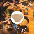 thumbnail image 4 of 400Pcs Coffee Filter Natural Unbleached Coffee Filters Cone Paper Disposable Coffee Filters for pour Over and Drip, 4 of 7