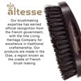 thumbnail image 5 of Military Boar Bristle Hair Brush for Hair, Beard, and Mustache, 5 of 5