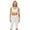 15534527035647091947, variant on True White Capri Leggings Women's Poly Span Solid Color Casual Stretch Short Pants