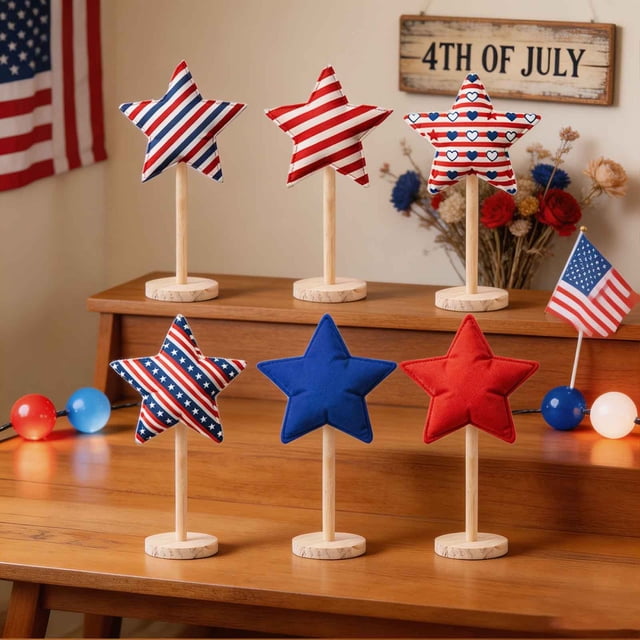 Independence Day -padded Decorative Items Scene Decorations Dining Table And Desk Ornaments