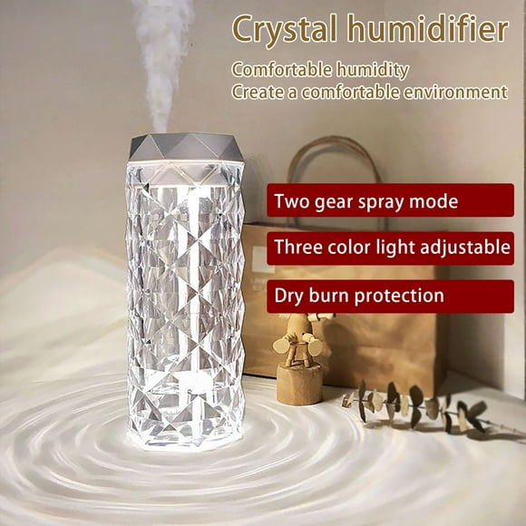 ABPWLY Desk Lamp Humidifier Net Red Romantic Mood Bedside Night Bedroom Pregnant Women and Babies Large Volume Clearance Modern Table Lamp Canada Days Lamps Modern Table Lamp