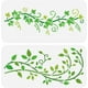 thumbnail image 1 of 2 plantillas de hojas de parra para pintar, 5,9 x 11,8 pulgadas, grandes, reutilizables, de plástico PET, para dibujar hiedra y parra., 1 of 7