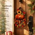 thumbnail image 3 of DIY Seasonal 3D Crochet Door Hanger Kit, Festive Wall Decor Craft Set for Adults – Fall, Christmas, Halloween & More, 3 of 9