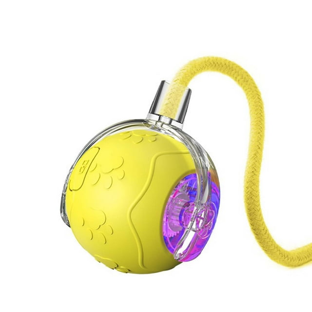 Smart Cat Ball Toy, USB-C Rechargeable Automatic Rolling Ball with 3 Modes for Indoor Cats