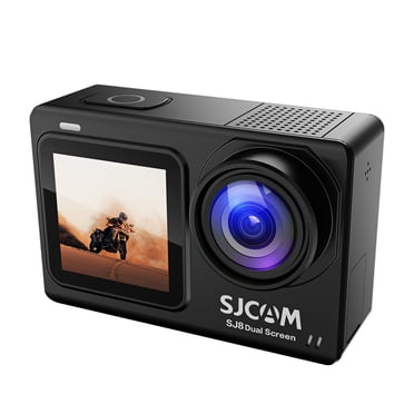 SJCAM SJ8 4K 30FPS Cámara deportiva de pantalla dual de alta Resolución Videocámara DV portátil 20MP 2.33 pulgadas Pantalla táctil IPS 30M Estuche impermeable