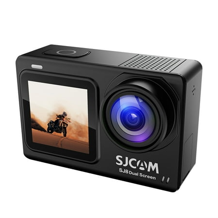 Image of SJCAM SJ8 4K/30FPS High Resolution Dual Screen Sport Camera Portable DV Camcorder 20MP 2.33 Inch IPS Touchscreen 30M Waterproof Case for Outdoor Sports Surfing Diving