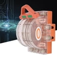 thumbnail image 4 of SUTENGDA Disconnect Knife Switch Full Copper Transparent Shell  3 Pole Double Throw Breaker  100A Rated Current  AC 380V  for Fail Safe Circuit Breakers  Standby Generator Switches  Power, 4 of 9